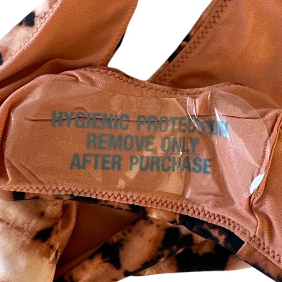 Seafolly Australia Copper Tan High Tide High Cut Pant Swimsuit Bottoms NWT US 8 - Picture 5 of 6